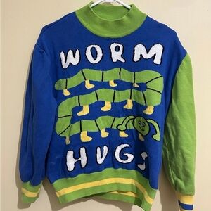 Kina & Tam Worm Hugs Sweater